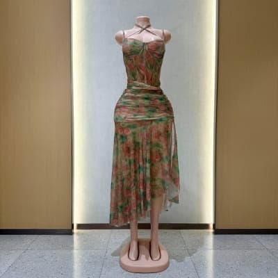 Glam Flora Dress